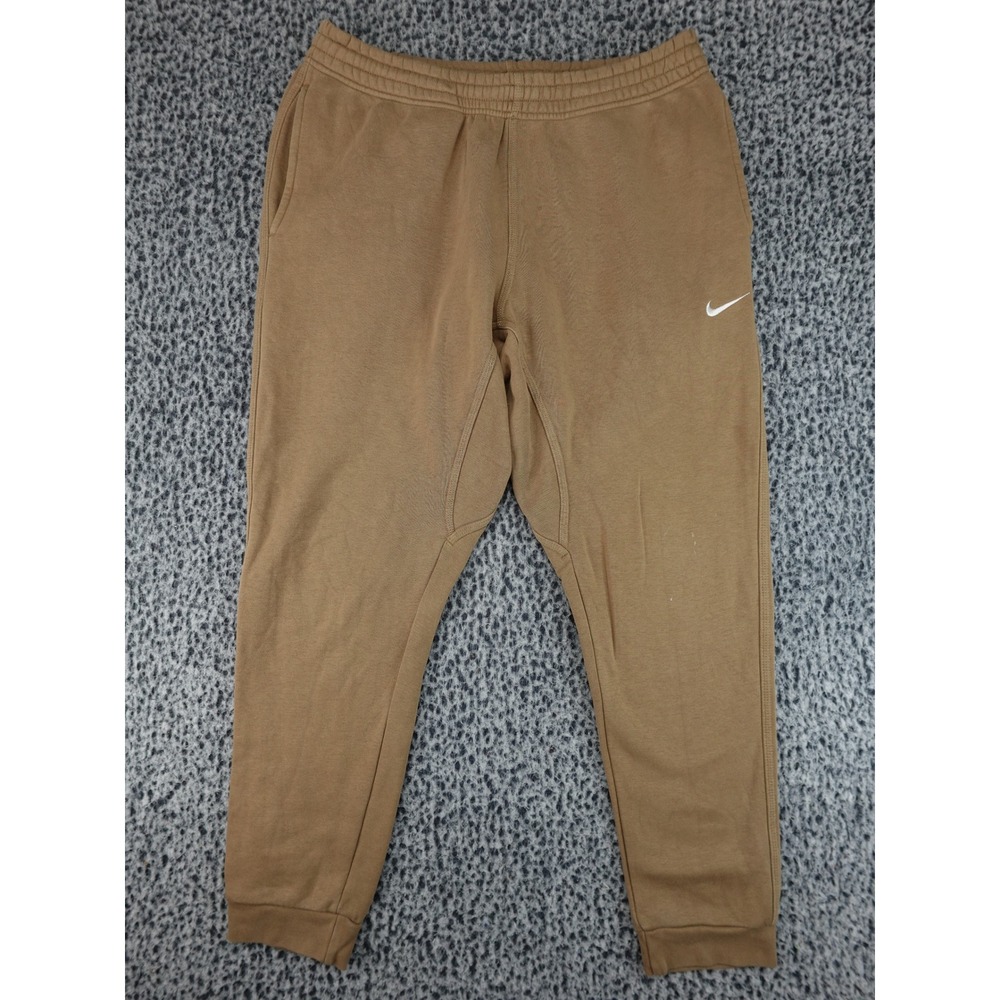 Nike Sportswear Club Fleece Sweatpants Mens XL Ale Brown 826431-258 Joggers